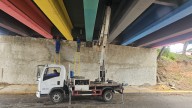 Inicia modernización del alumbrado en el distribuidor de Boquerón