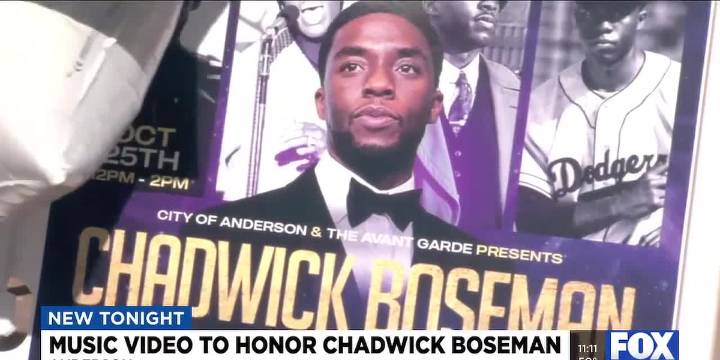 Honoring Chadwick Boseman in Upstate