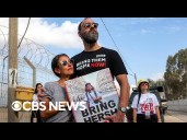 Parents of slain hostage react to release of living Israeli hostages by Hamas