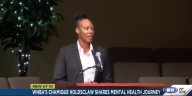 Women’s basketball star Chamique Holdsclaw visits Lincoln to share mental health journey