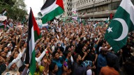 Thousands rally in Karachi against Gaza ‘genocide’, urge Pakistan to reject Israel ties