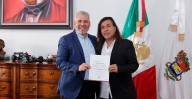 Nombra Bedolla a Sergio Pimentel como nuevo rector de la UTM