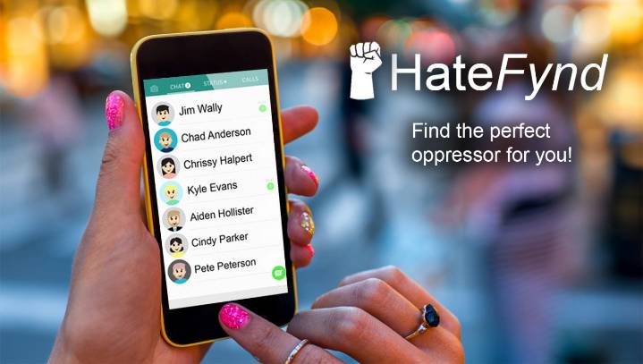 New App Helps You Find Someone To Fake A Hate Crime Against You