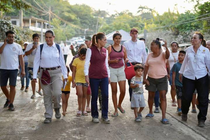 Las inundaciones en México ponen a prueba a Claudia Sheinbaum