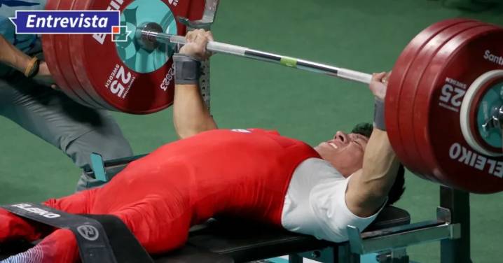 Jorge Carinao, campeón mundial de para powerlifting: "Estar en lo alto de mi deporte y ser campeón mundial es vivir un sueño"