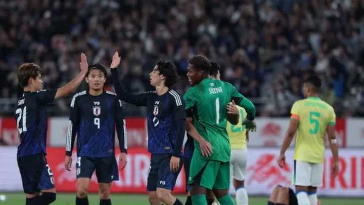 Japón perdía 0-2 con Brasil y sorprendió al mundo en 20 minutos