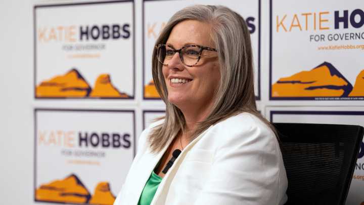 Arizona's Democratic governor launches her reelection bid in the key swing state