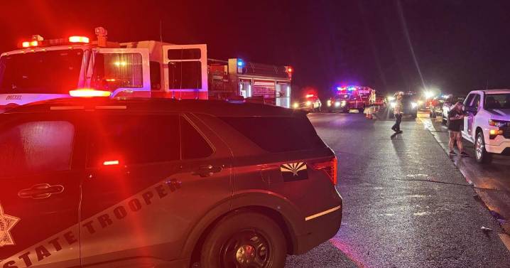 Three killed, three others injured in two-car crash near Drexel Heights