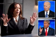 Kamala Harris says Biden 'didn't want that debate' with Trump