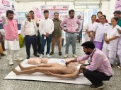 Apollo Hospital conducts successful workshops on Basic Life Support, CPR