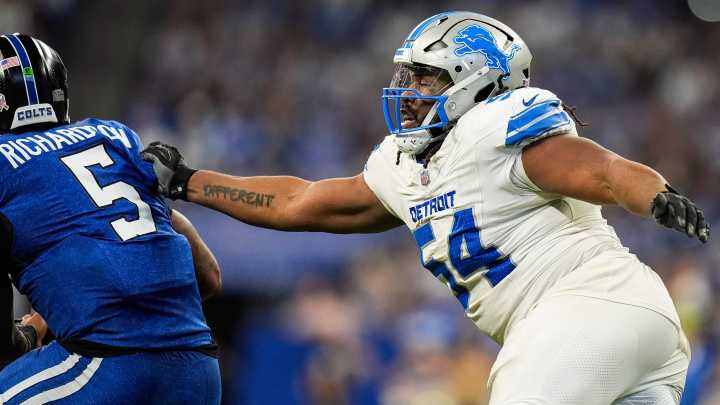 Alim McNeill update: Lions DT 'fricking playing' vs Buccaneers