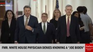 Former White House Doctor Denies Ever Knowing A 'Joe Biden'