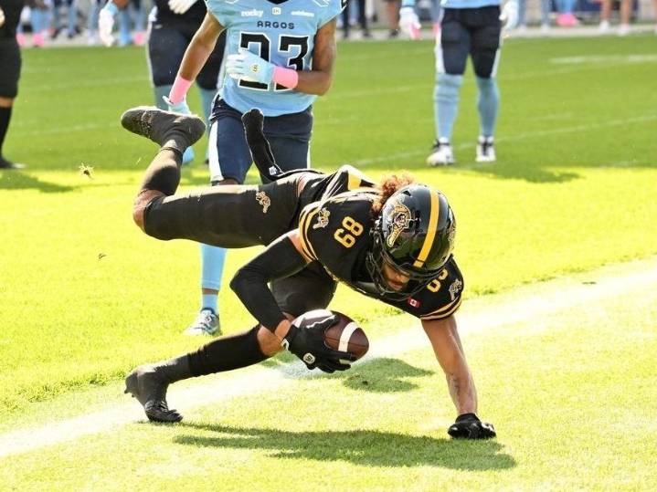 Argonauts' playoff hopes end at home with loss to Tiger