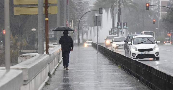Nuevo aviso amarillo de la Aemet por fuertes lluvias en Córdoba: 60 litros en 12 horas