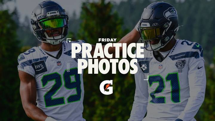 PHOTOS: Seahawks Lock In For Practice On Friday At The Virginia Mason Athletic Center