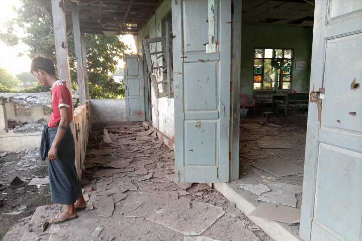 At least 18 killed by military at Myanmar festival