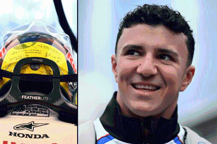 Isack Hadjar’s F1 helmet is a tribute to physics, fatherhood and a decade of racing