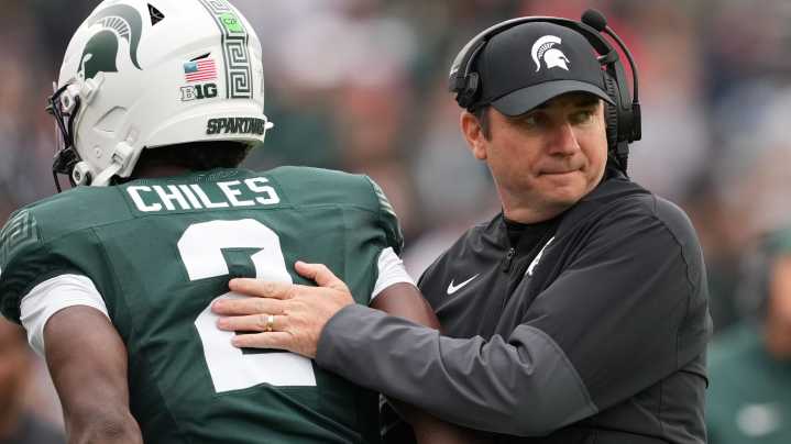 Aidan Chiles not on Michigan State football injury report vs Indiana