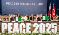 Líderes mundiales firman acuerdo que acaba con dos años de guerra en la Franja de Gaza