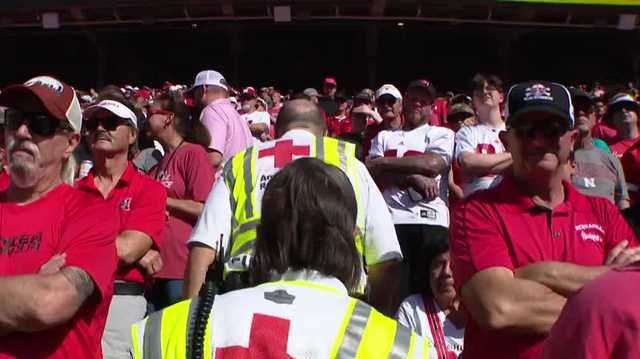 'You really make a difference': Red Cross volunteers keep Nebraska fans safe
