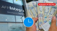 ¿Hasta qué hora puedo registrar mi solicitud de retiro AFP de lunes a viernes?