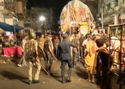 Durga idol immersion resumes after violent clash in Cuttack; troublemakers identified, security tightened