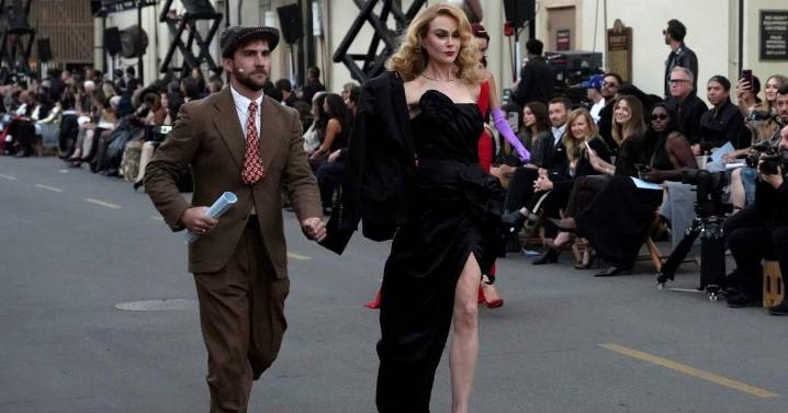 Nicole Kidman Is 'Hollywood Queen' in Vogue World Photos