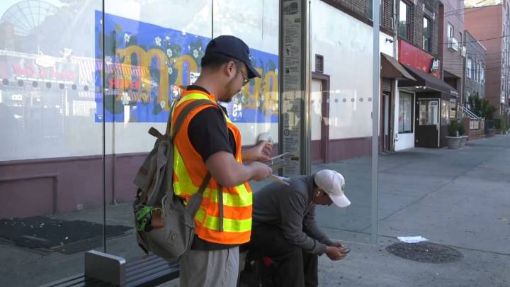More seating coming to bus stops across the five boroughs