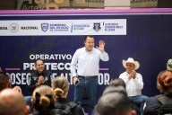Participa Jesús Valenciano en arranque del operativo “Cosecha de Alto Valor” encabezado por el secretario Gilberto Loya