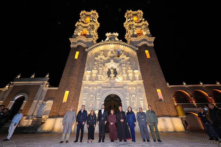 Basílica de Ocotlán resplandece con nueva iluminación arquitectónica