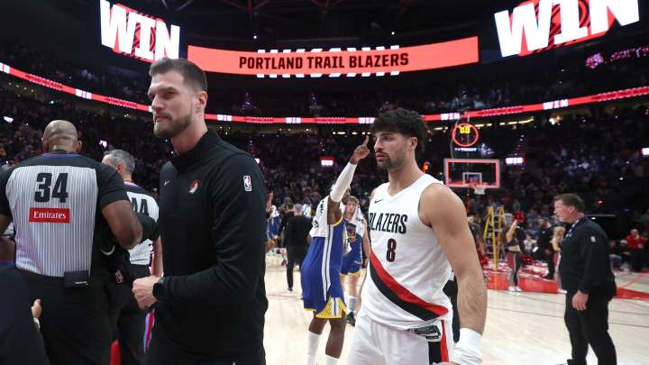 Tiago Splitter, Trail Blazers doing the work, finding their way after shocking arrest of coach