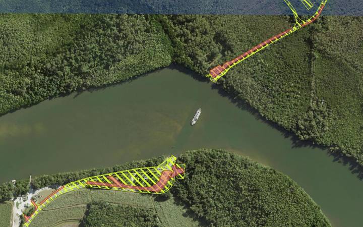 New Daintree ferry will need a lot more dredging