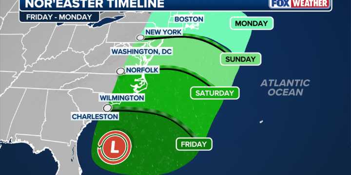 Nor'easter maproom: Radar, storm alerts, wind and rain forecasts