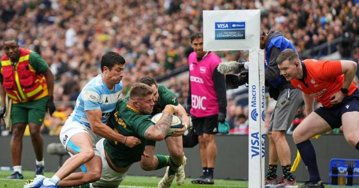 Springboks retain the Rugby Championship crown after beating Argentina 29