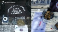 Policías secuestraron droga en Santa María y Belén