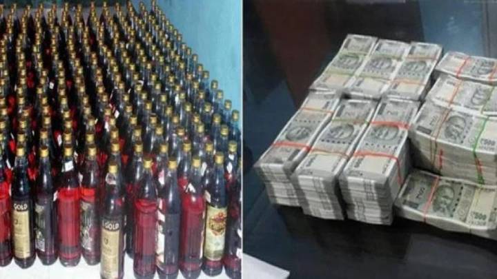 Cash, liquor and drugs worth Rs 34 crore seized in poll