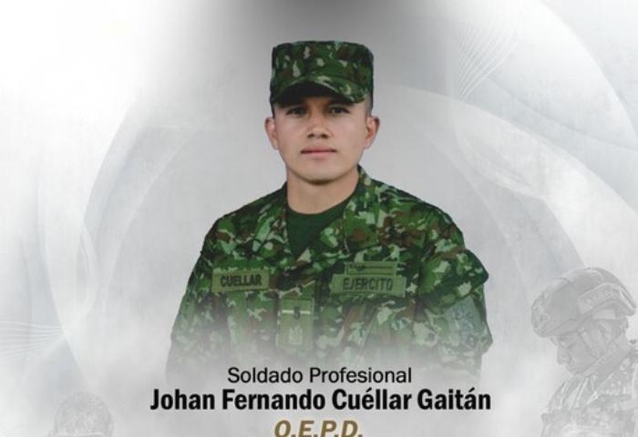 Un soldado murió y cinco más quedaron heridos en atentando en Cauca