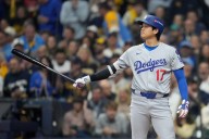 Are there signs that Dodgers’ Shohei Ohtani is ready to break out of his postseason slump?