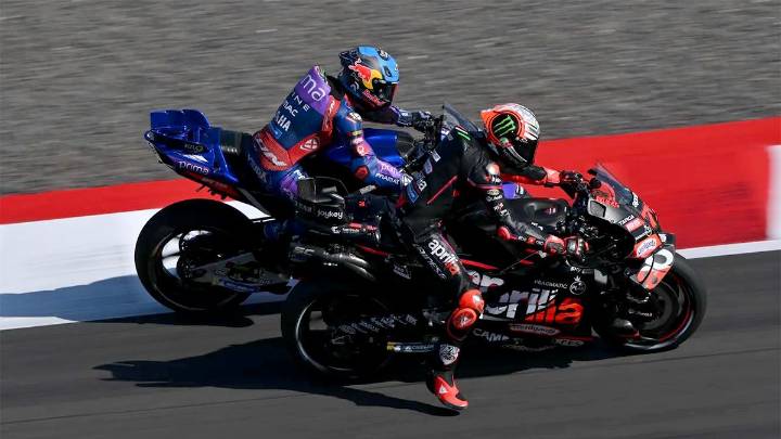 Marco Bezzecchi con el mejor tiempo del MotoGP en el Gran Premio de Indonesia
