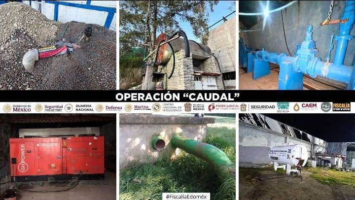 Operación Caudal desmantela red de robo de agua!; Fiscalía edoméx Interviene 160 Puntos y asegura más de 250 pipas