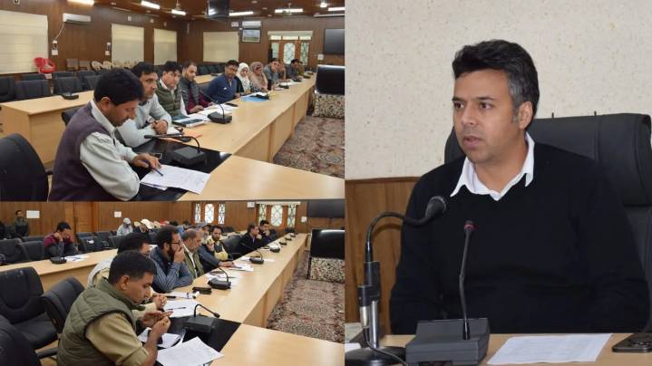 Bye-Elections 27-AC budgam: DEO Reviews Preparations, Appoints Nodal Officers for Smooth Conduct of Bye