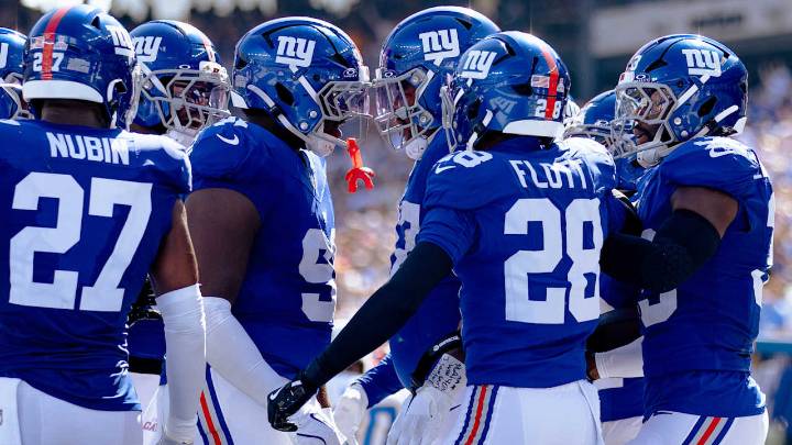 Giants release unofficial depth chart for Thursday Night Football