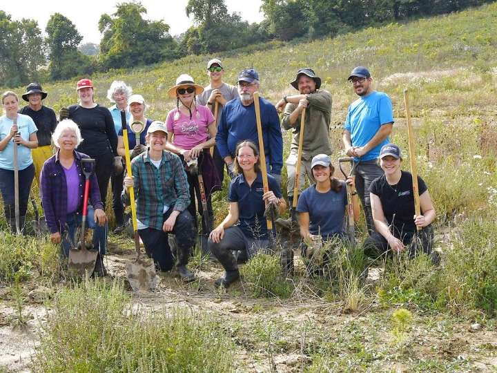 Community members help plant 1,000 plants near Holmesville