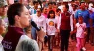 ‘No dejamos a nadie atrás’, asegura Sheinbaum en visita a Puebla; supervisa labores de limpieza por lluvias