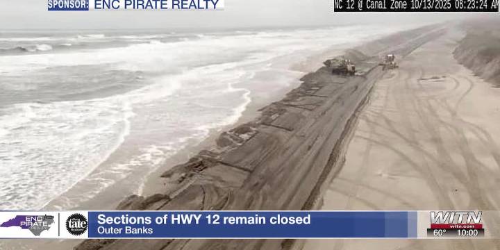 10AM: Clean up on Highway 12 continues as sections of road remain closed