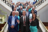 Four Reform councillors suspended after footage of tense meeting leaked