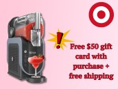 This Target deal gives you a free $50 gift card when you buy the popular Ninja SLUSHi