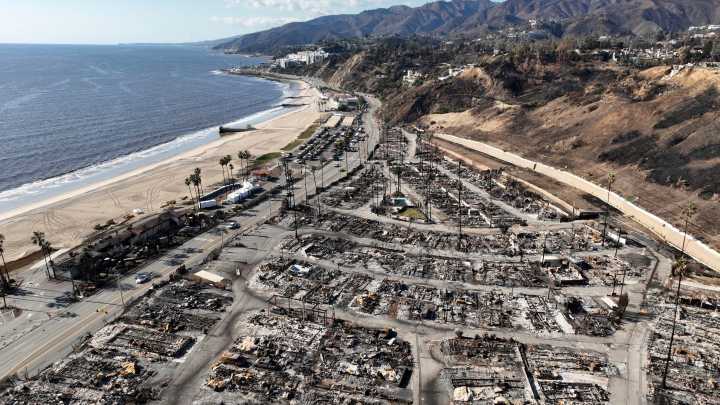 Authorities make an arrest related to deadly January wildfire that leveled LA neighborhood