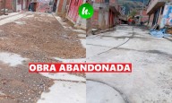 Chunamara: Obra abandonada pone en riesgo vecinos