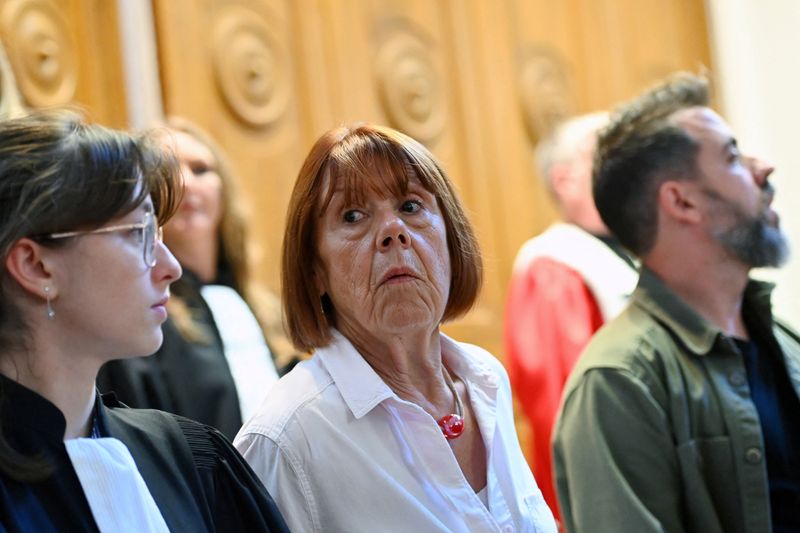 Gisele Pelicot attends court for appeal by one of 51 men convicted over her mass rape